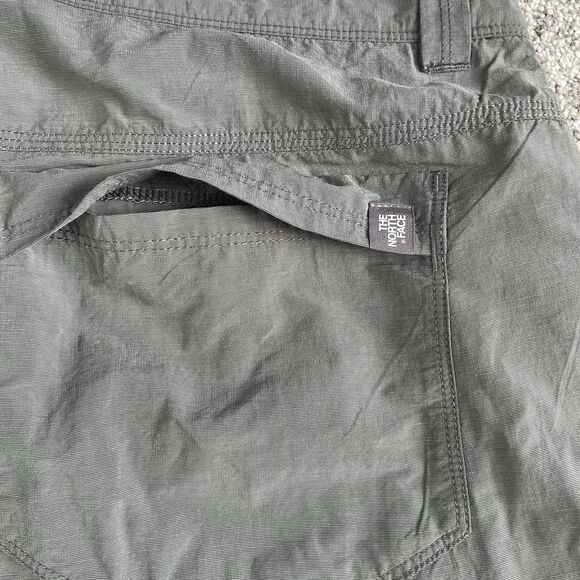 North Face Libertine Convertible Pants Mens Climbing Hiking Gray Size 38 x30 - Picture 3 of 11